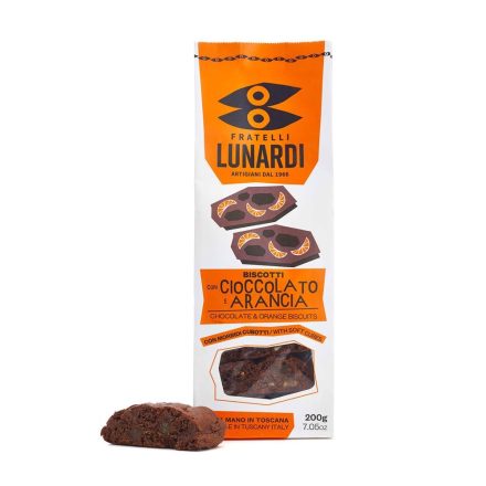 Lunardi chocolate & orange biscuits, 200g