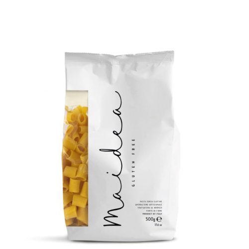 Maidea - Gluten free Mezze Maniche pasta from rice and maize flour, 500g