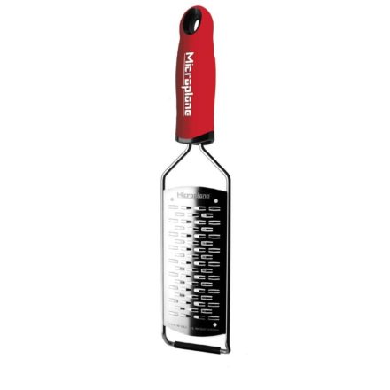 Microplane Gourmet Ribbon grater, red