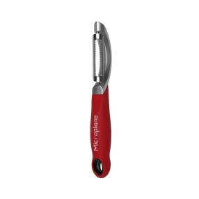 Microplane Professional Serrated Peeler, red