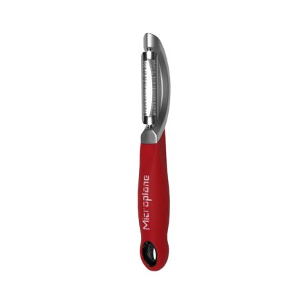 Microplane Professional Serrated Peeler, red