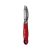 Microplane Professional Serrated Peeler, red