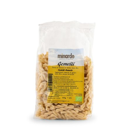 Gemelli bio durumtészta, 500g