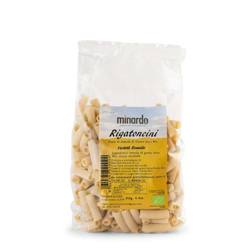 Rigatoncini organic durum pasta, 500g