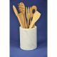 Kitchen tool holder made of white Carrara marble