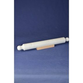 Nyújtófa fehér carrarai márványból, 52 cm