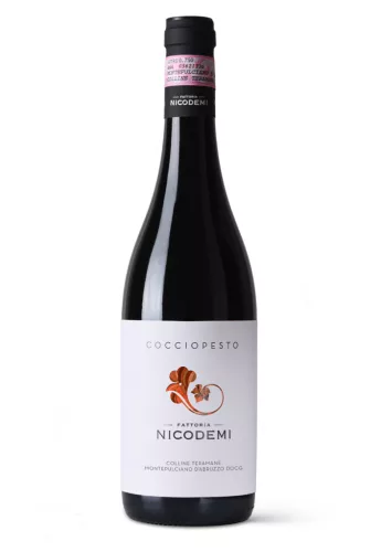 Fattoria Nicodemi - Cocciopesto Montepulciano d'Abruzzo DOCG amforás vörösbor, 0.75l