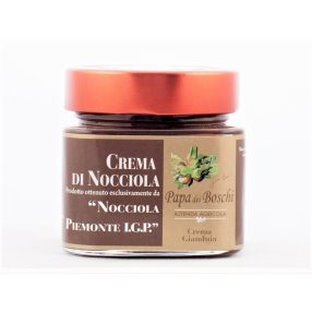   Papa dei Boschi Crema Gianduja - chocolate Piedmont hazelnut cream IGP, 250g