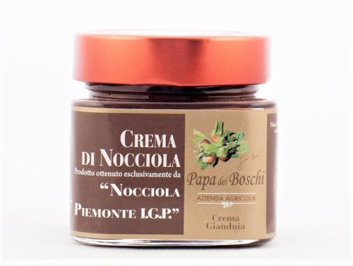 Papa dei Boschi Crema Gianduja - chocolate Piedmont hazelnut cream IGP, 250g