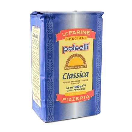 Polselli - Classica 00 típusú pizzaliszt , 1kg