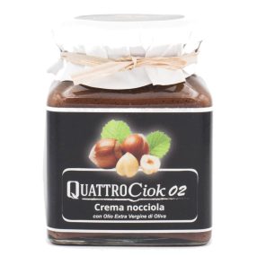  Quattrociocchi Crema Gianduia - hazelnut cream with extra virgin olive oil, 320g