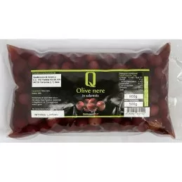 Quattrociocchi - Itrana del Lazio black olive in brine, 500g