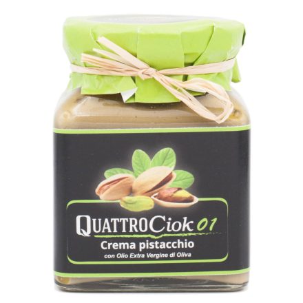 Quattrociocchi Crema Pistacchio - extraszűz olívaolajas pisztáciakrém, 320g