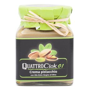   Quattrociocchi Crema Pistacchio- pistachio cream with extra virgin olive oil, 320g