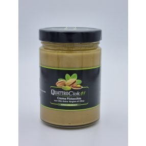   Quattrociocchi Crema Pistacchio- pistachio cream with extra virgin olive oil, 600g