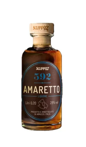 Scuppoz - Amaretto 592 - almond liqueur (28%), 200 ml
