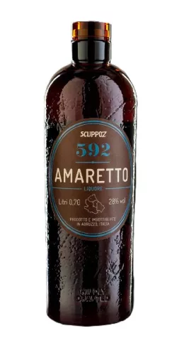 Scuppoz - Amaretto 592 - almond liqueur (28%), 700 ml