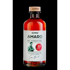 Scuppoz - Amaro del Fondatore - keserűlikőr (35%), 700 ml