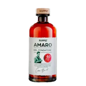 Scuppoz - Amaro del Fondatore - bitter liqueur (35%), 700 ml