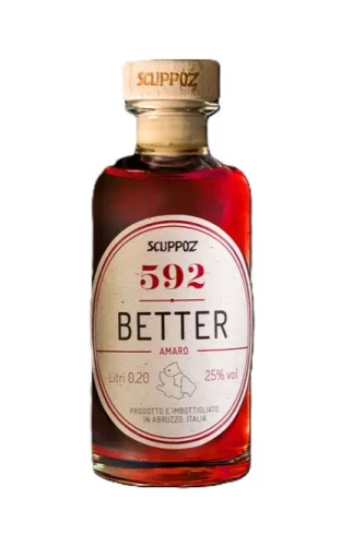 Scuppoz - Better 592 - bitter liqueur (25%), 700 ml