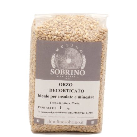 Sobrino Orzo - Bio árpagyöngy (gersli), 1kg