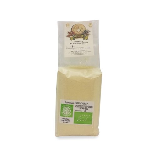 Sobrino Semola di grano duro - Bio durum búzadara (TDD), 1kg