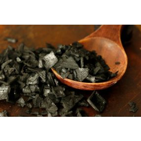  Francesca's Spices - Black pyramid salt flakes from Cyprus, 60g