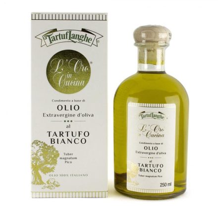 Tartuflanghe Fehér szarvasgombás extraszűz olívaolaj, 250ml
