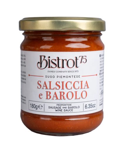 Tartuflanghe - Salsiccia-Barolo pasta sauce with sausage and red wine, 180g