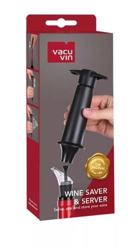 Vacuvin - Wine saver & server set - Saver-stopper
